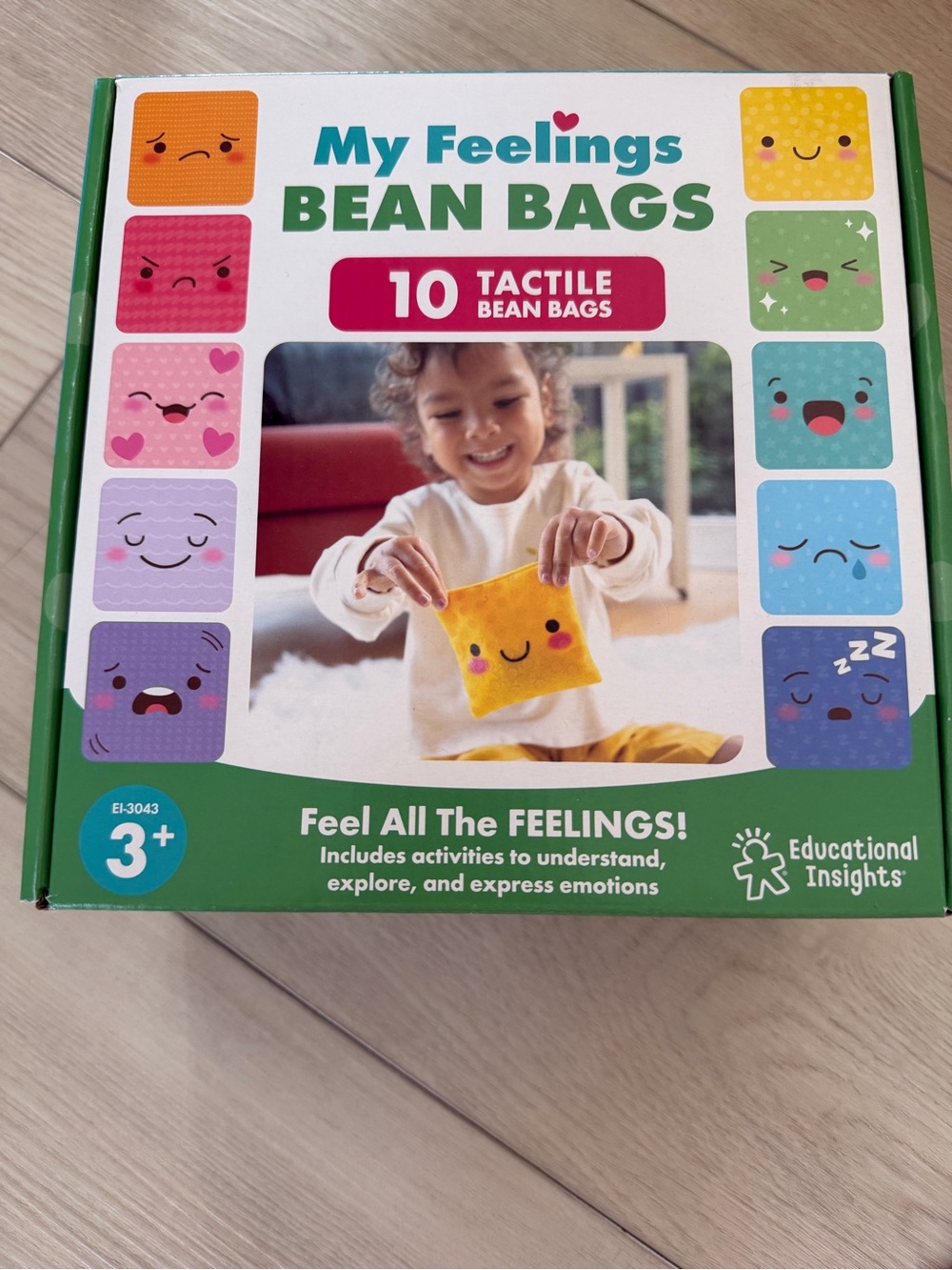 My Feelings Bean Bags - 10 Tactile Bean Bags